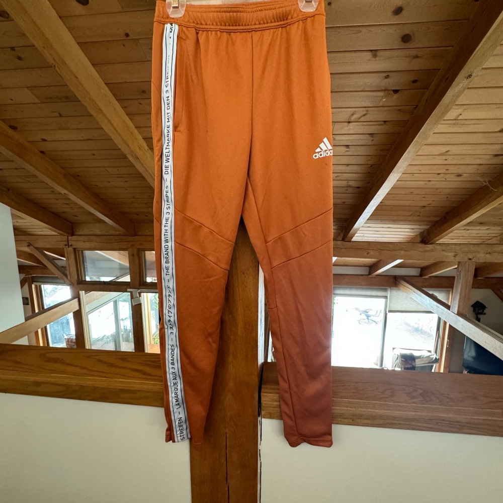Adidas Orange Track Pants